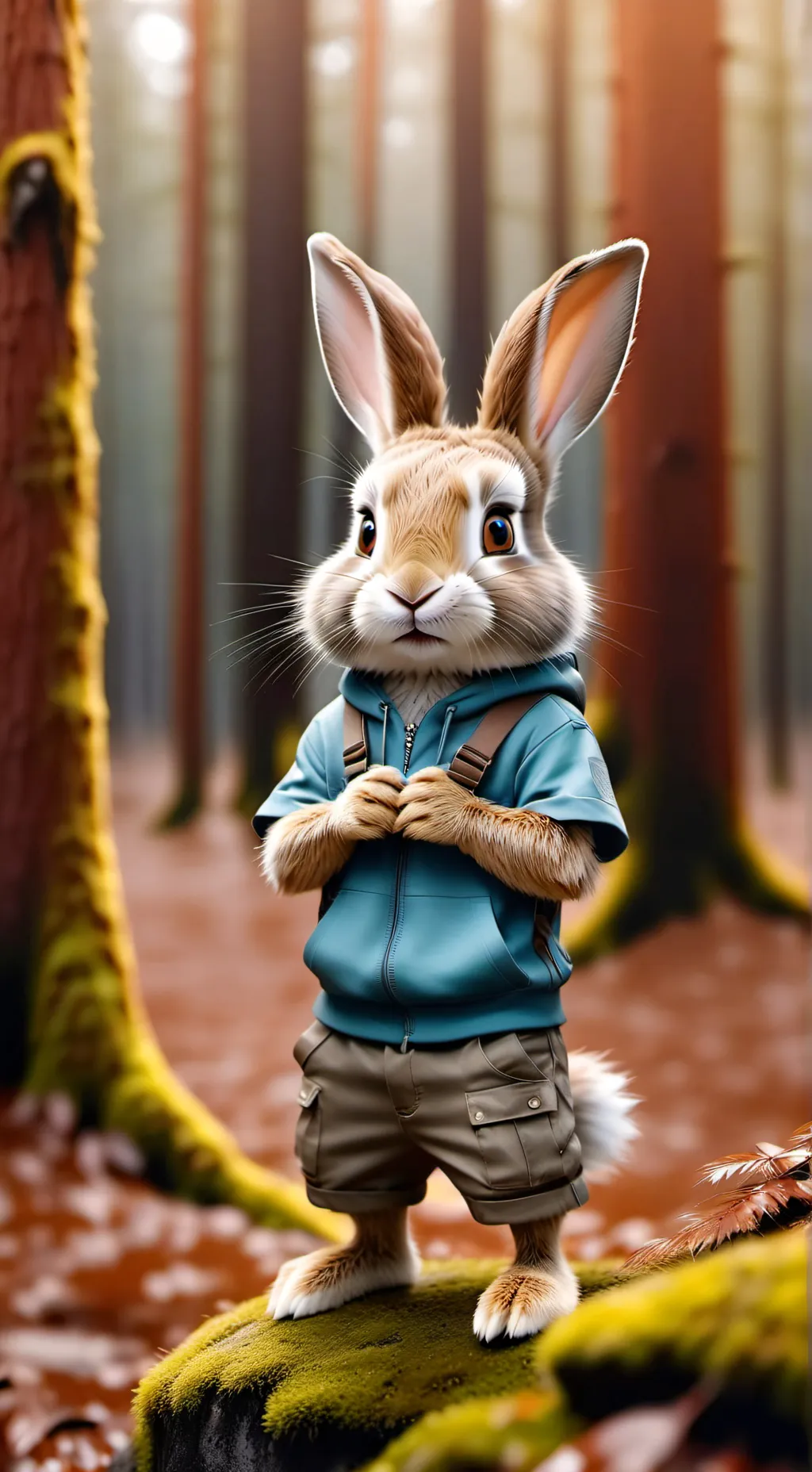 ai character: Leo Kideo. background