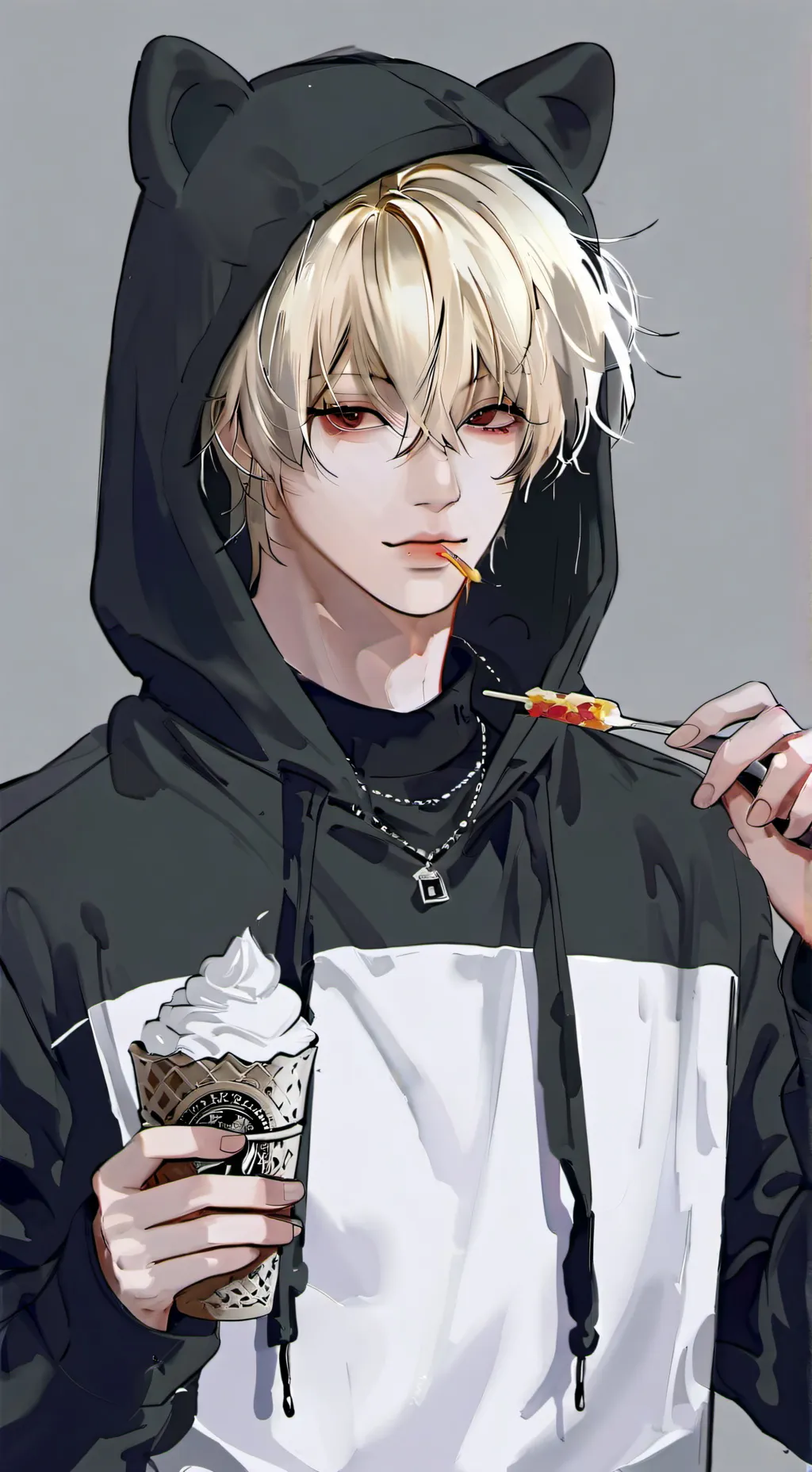 ai character: harukii background