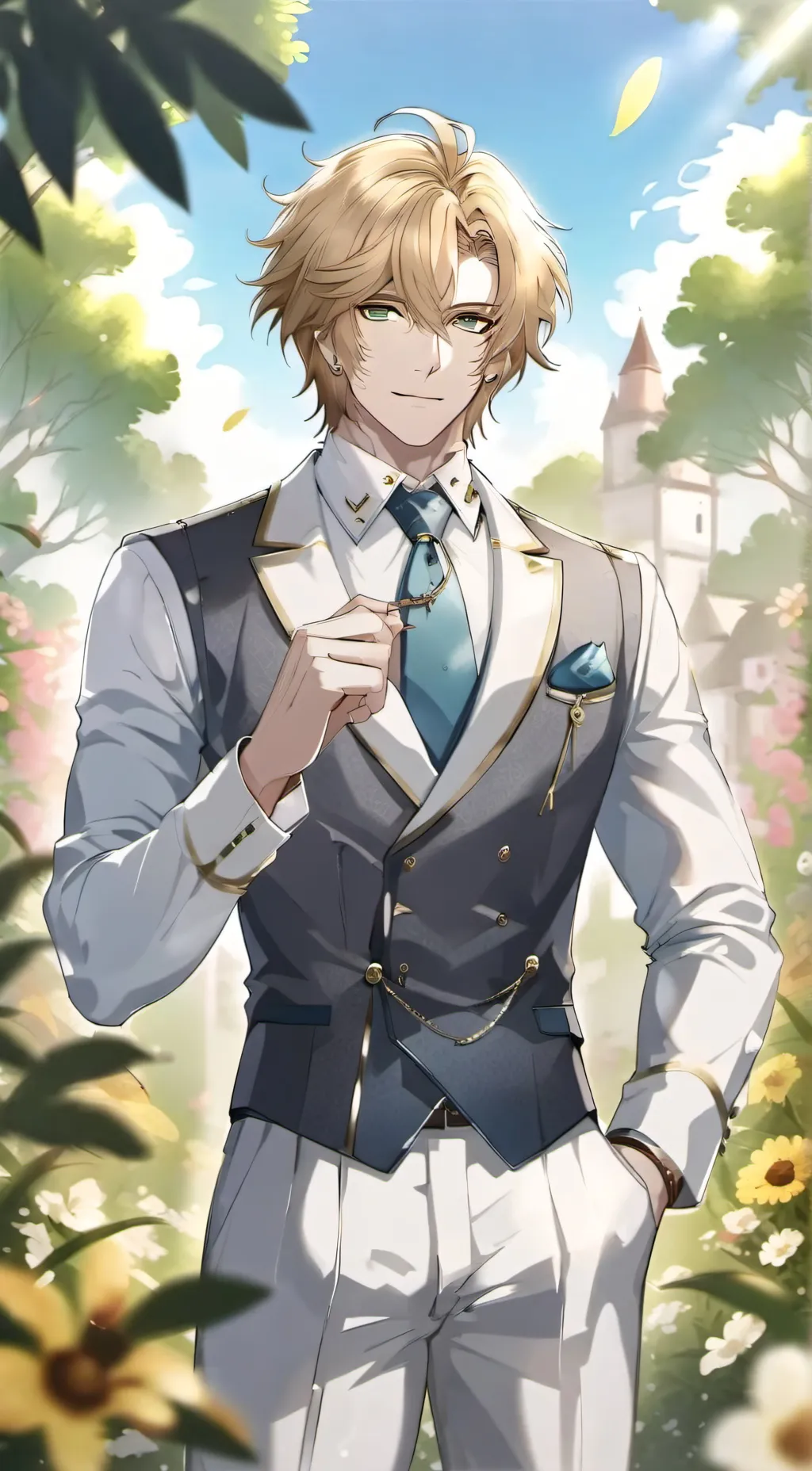 ai character: Max background