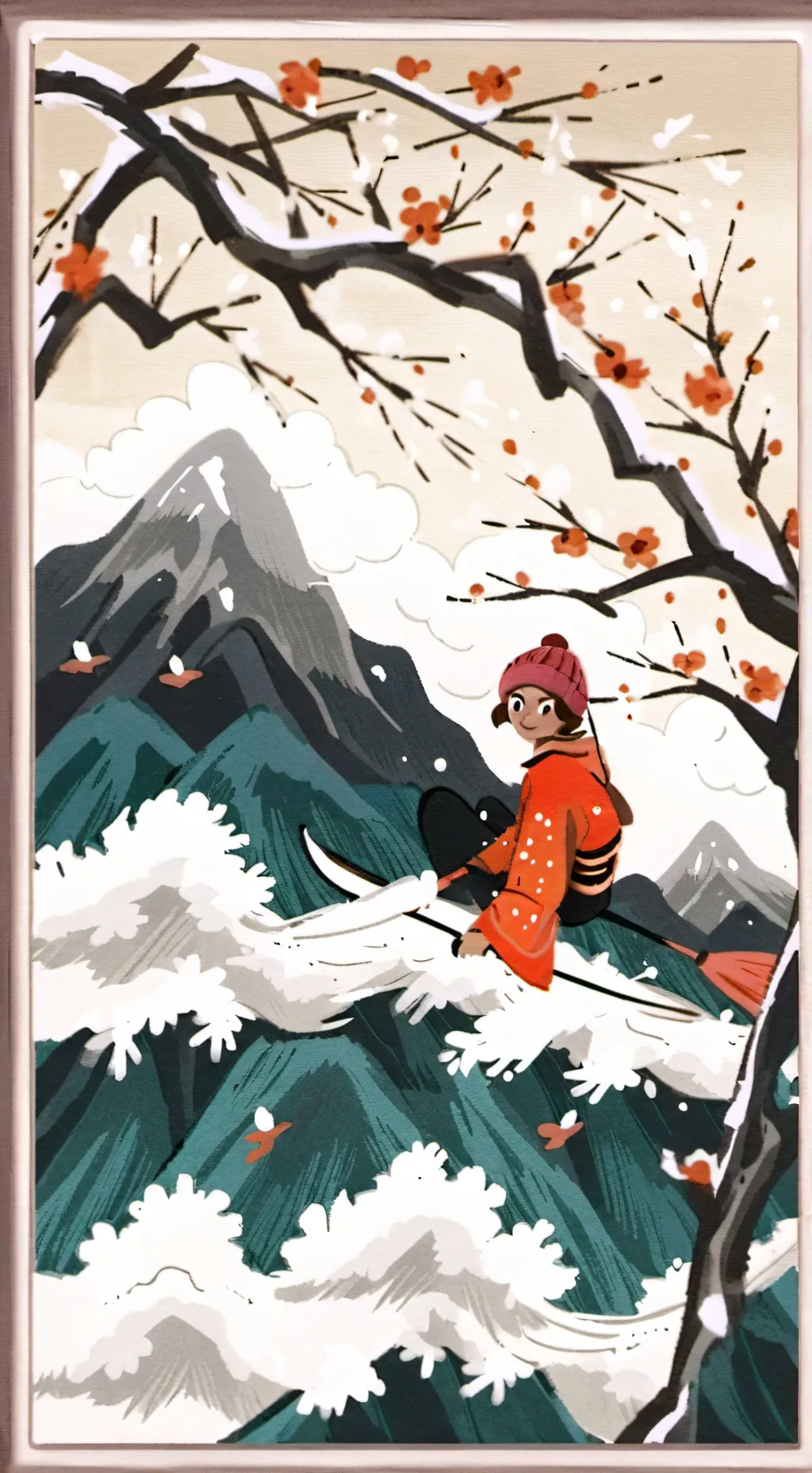 ai character: cocoa•~• background