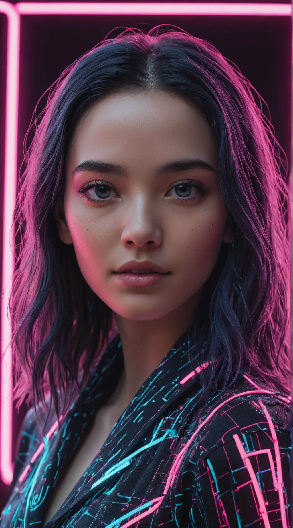 ai character: Amanda background