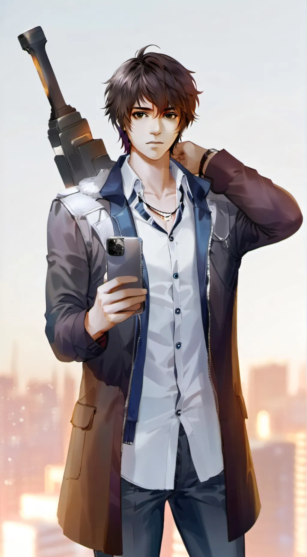 ai character: Elias Kade background