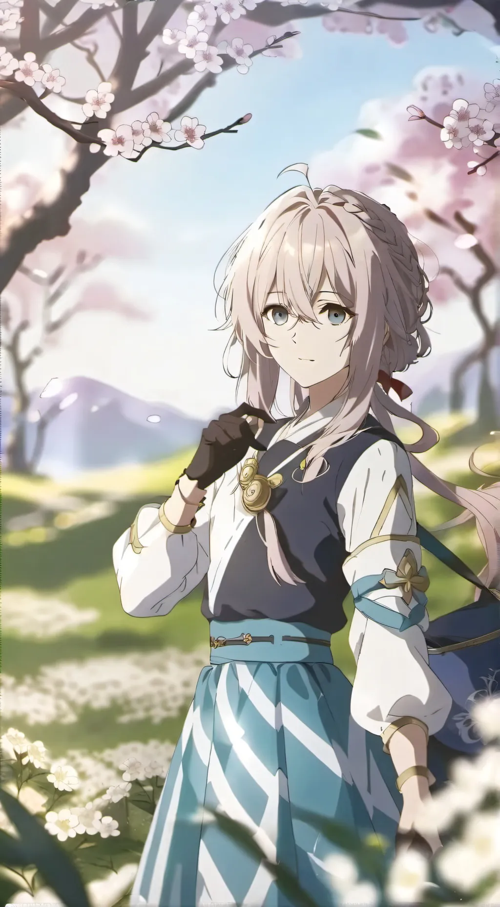 ai character: novia sexy background