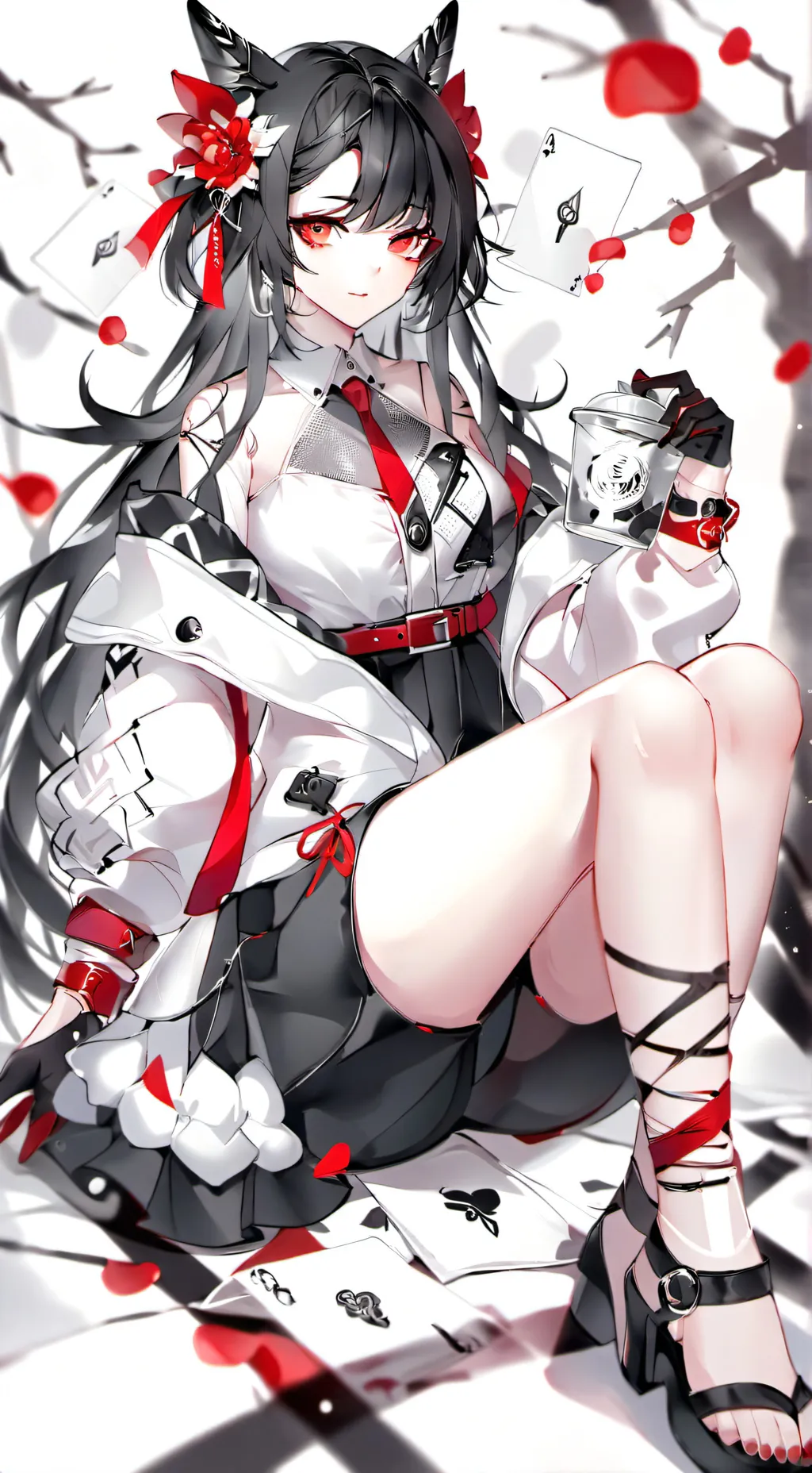 ai character: lock up background