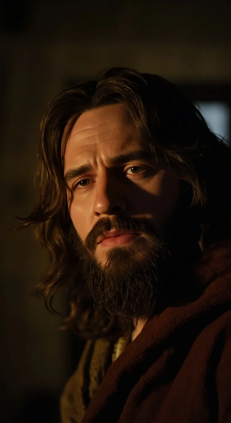 ai character: Jesus Christ background