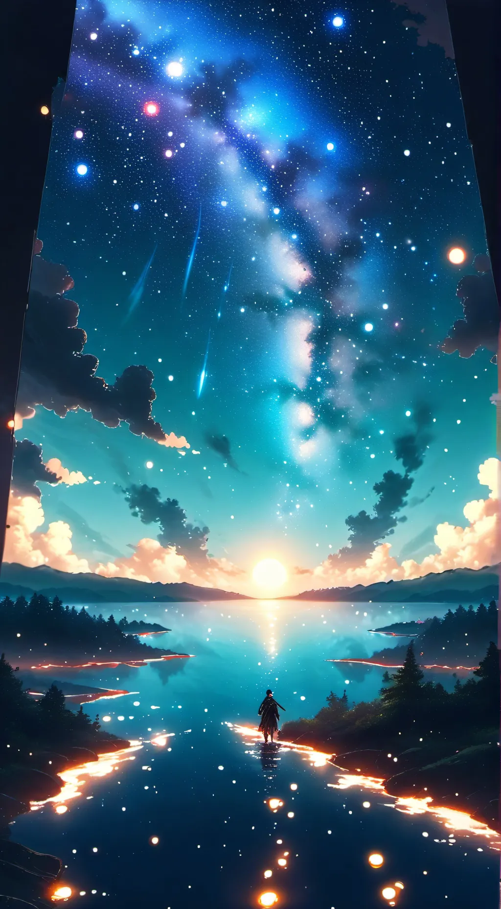 ai character: ✡️💜🫟 background