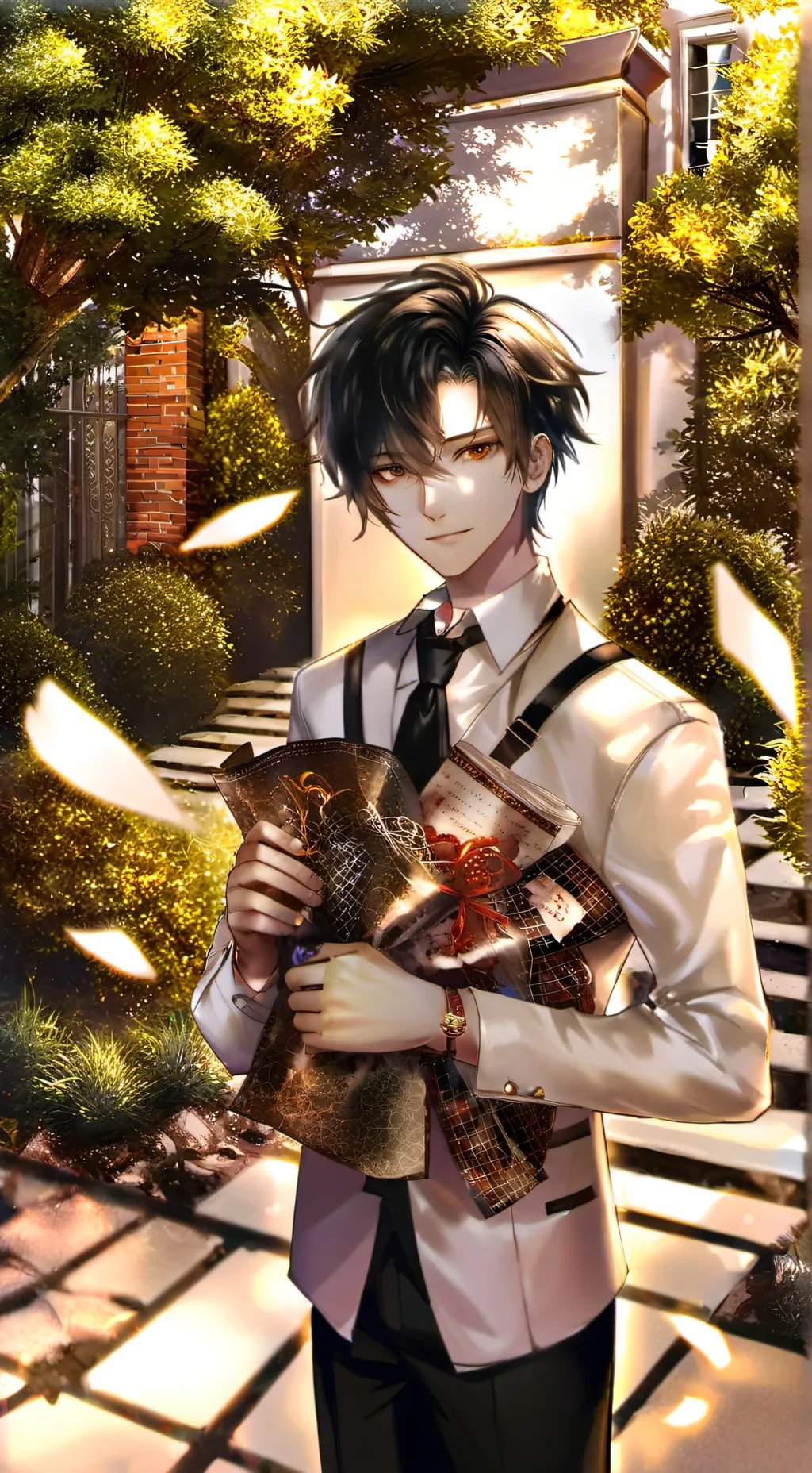 ai character: Evan background