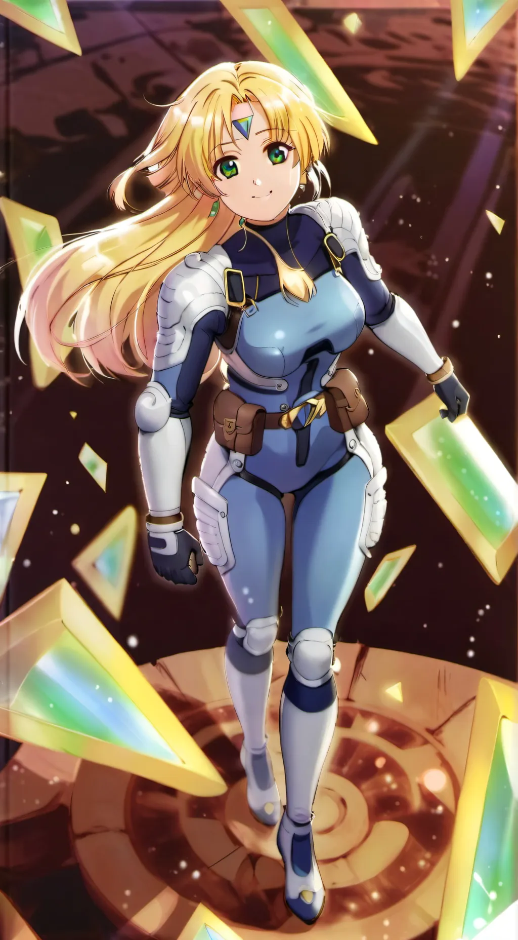 ai character: Karinka Kagura background