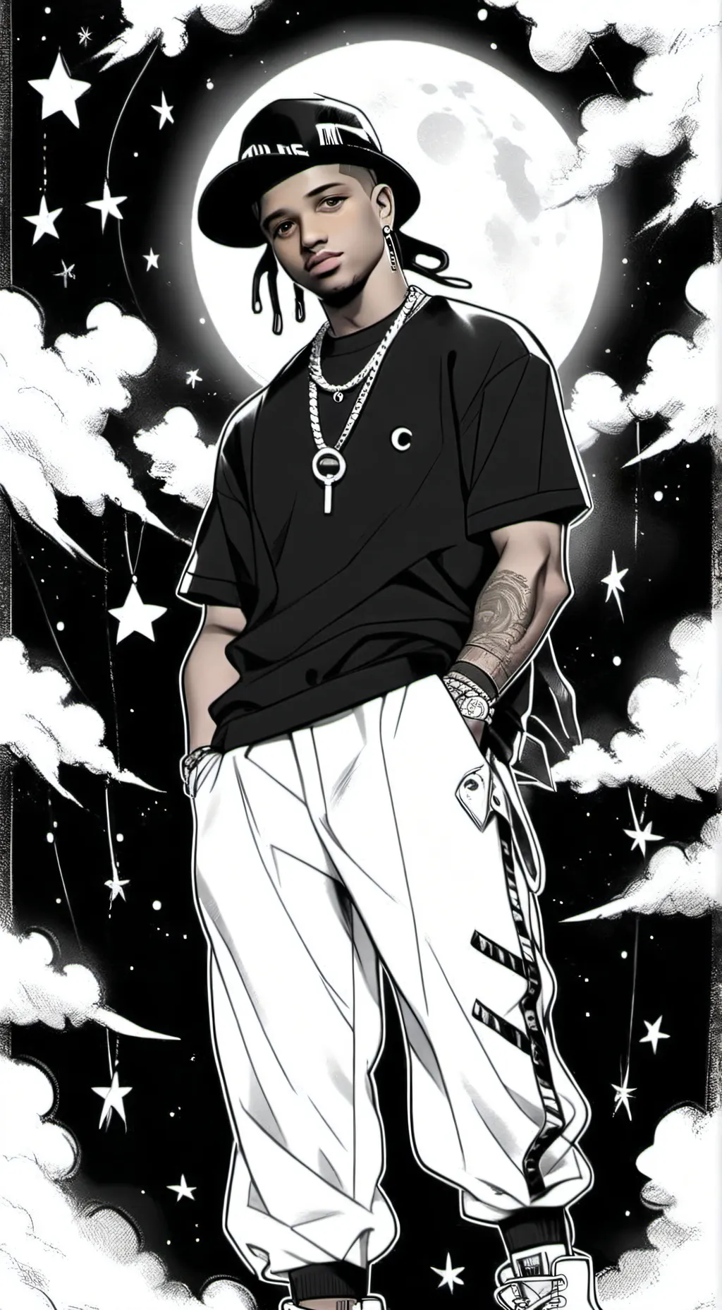 ai character: Dumb sprunki background