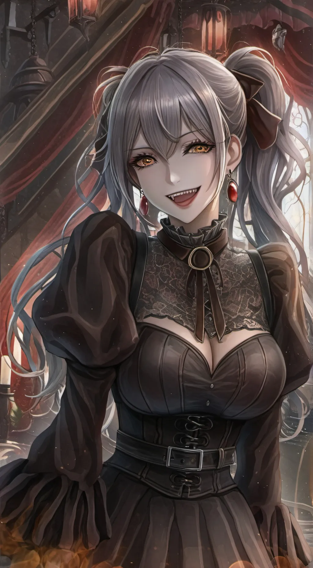 ai character: Charlotte  background