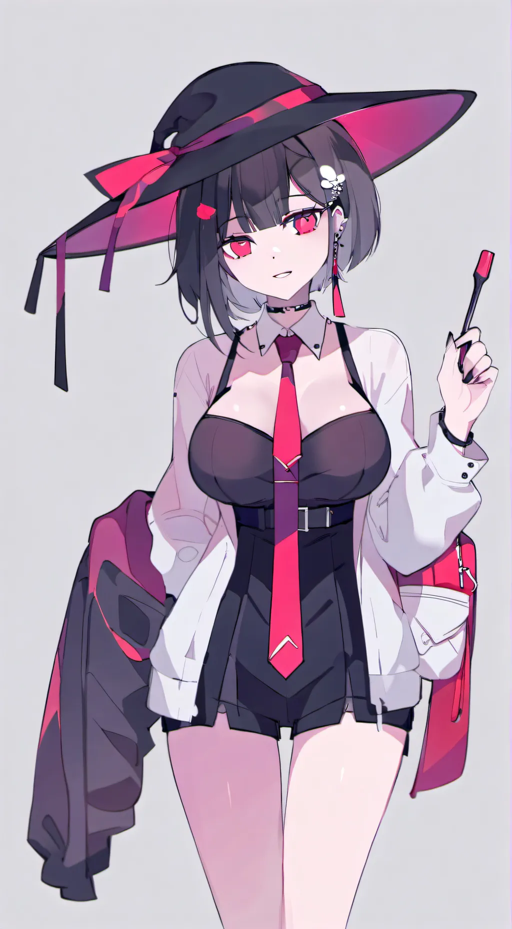 ai character: Luna Sky background