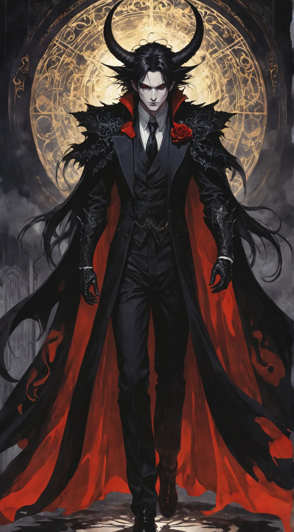 ai character: Lucien background