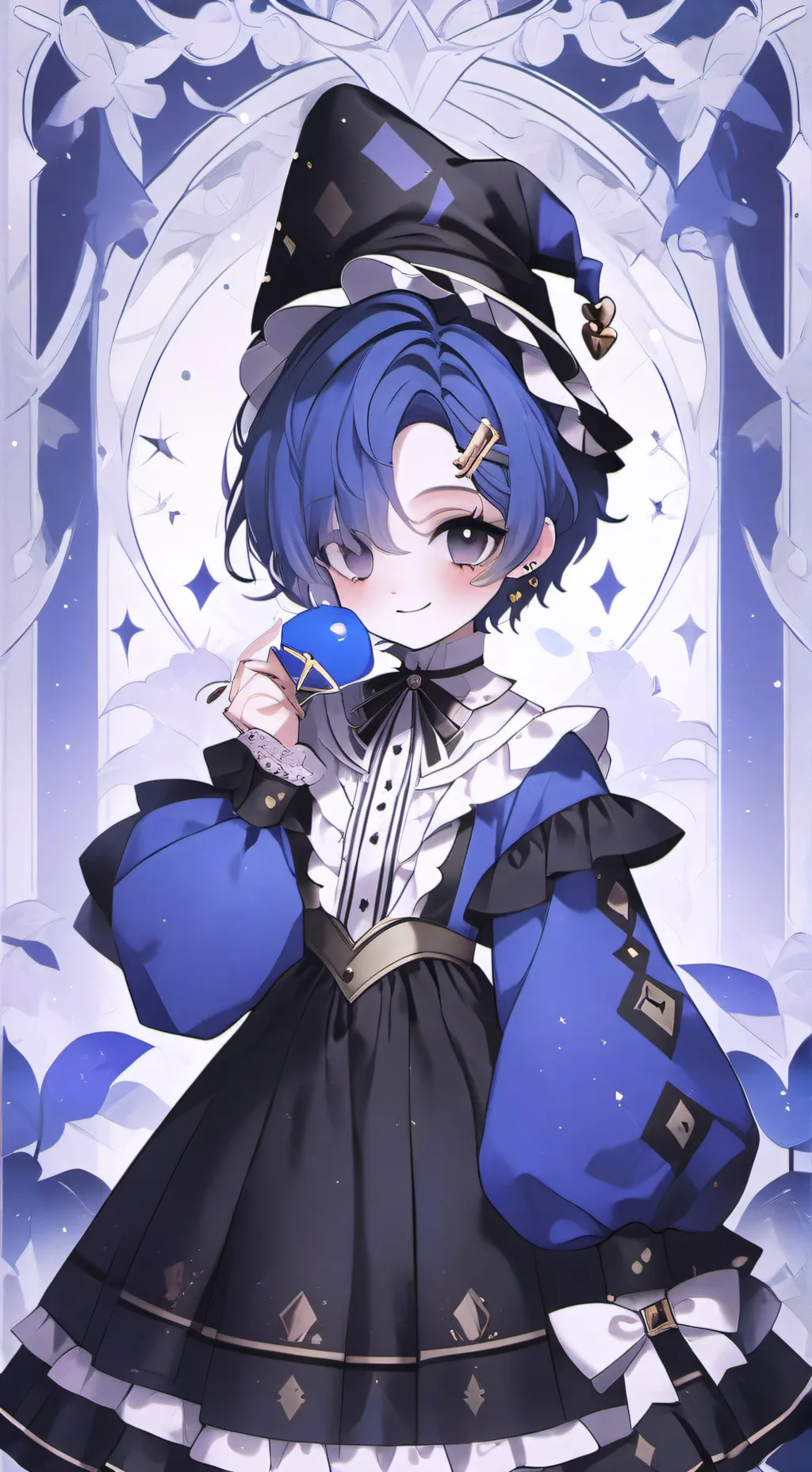 ai character: SMC X PVC background