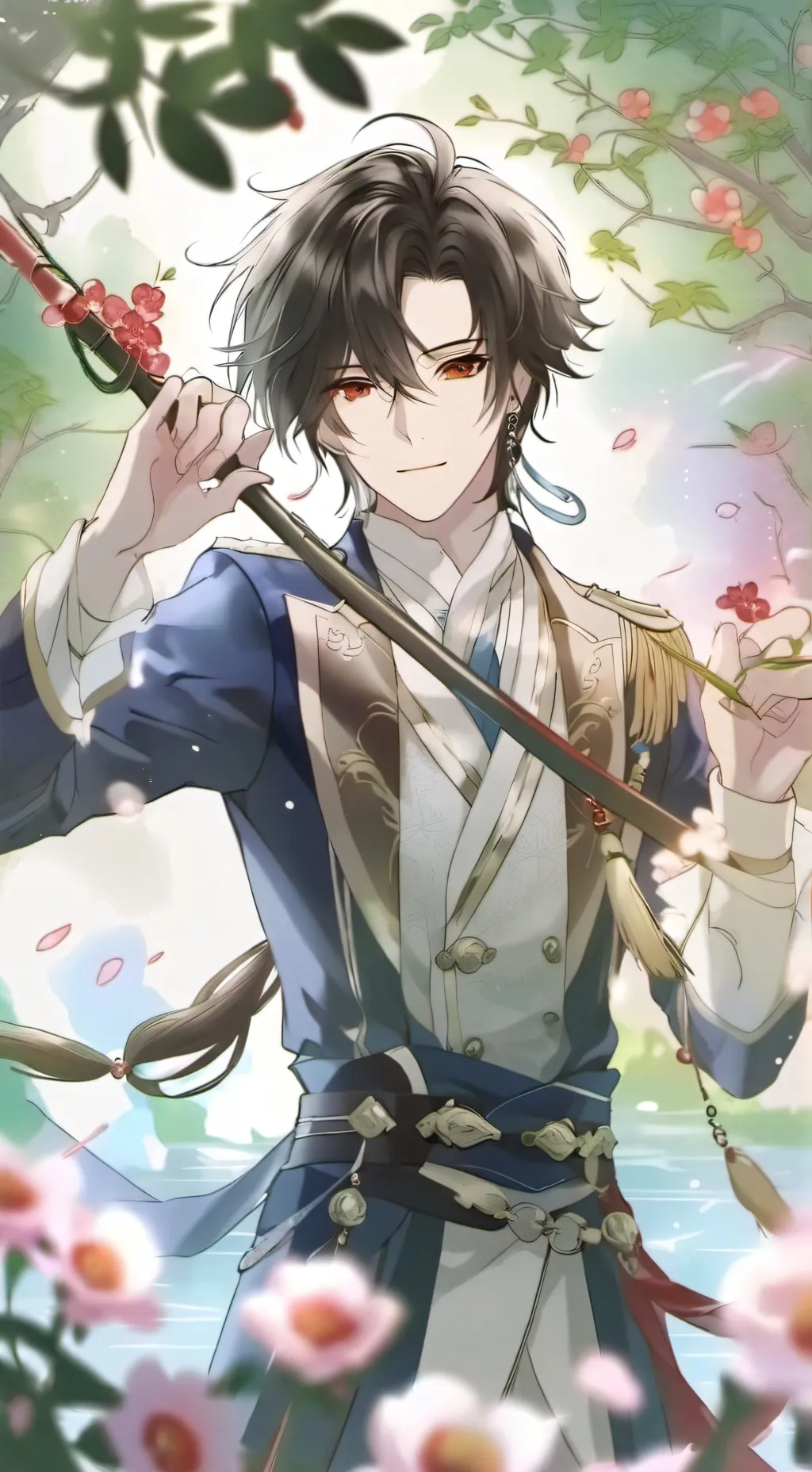 ai character: Тохочка😘 background