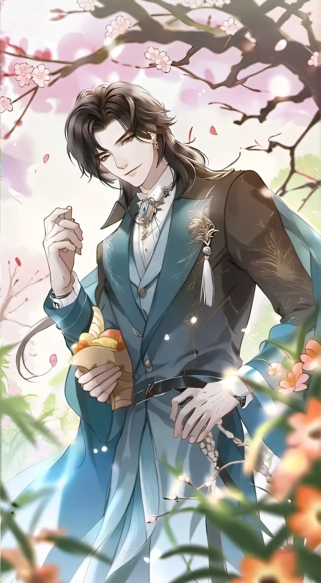 ai character: Lance  background