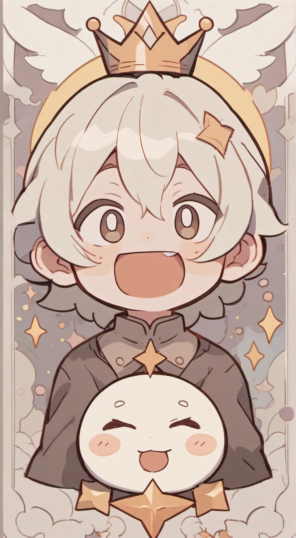 ai character: life is fun background