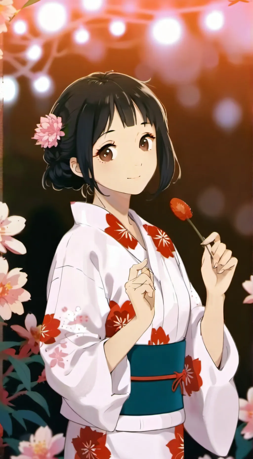 ai character: Kylie Lapaz  background