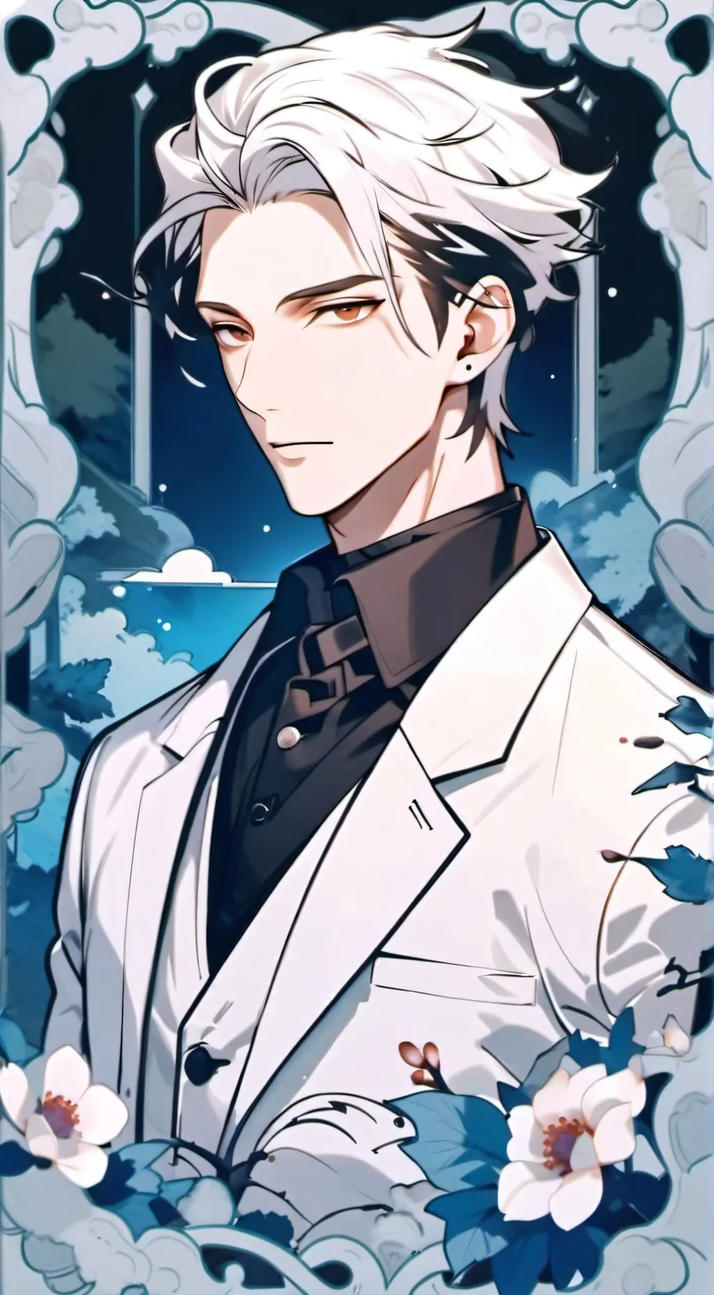 ai character: Kentaro Fuji background