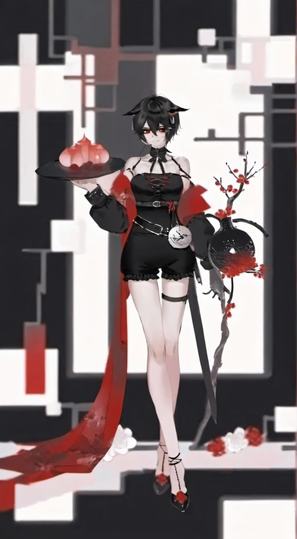 ai character: Skibidi background