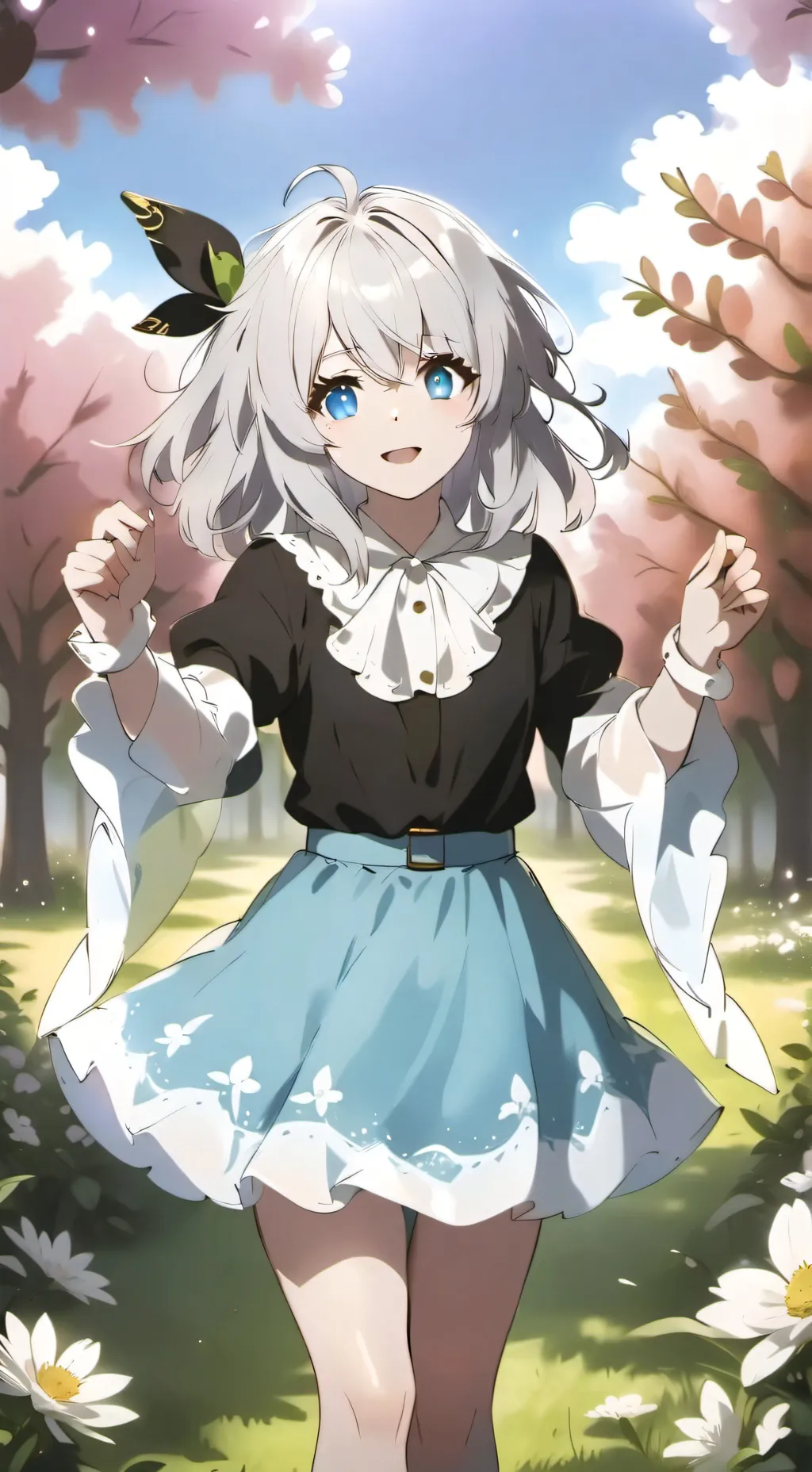 ai character: Luna  background