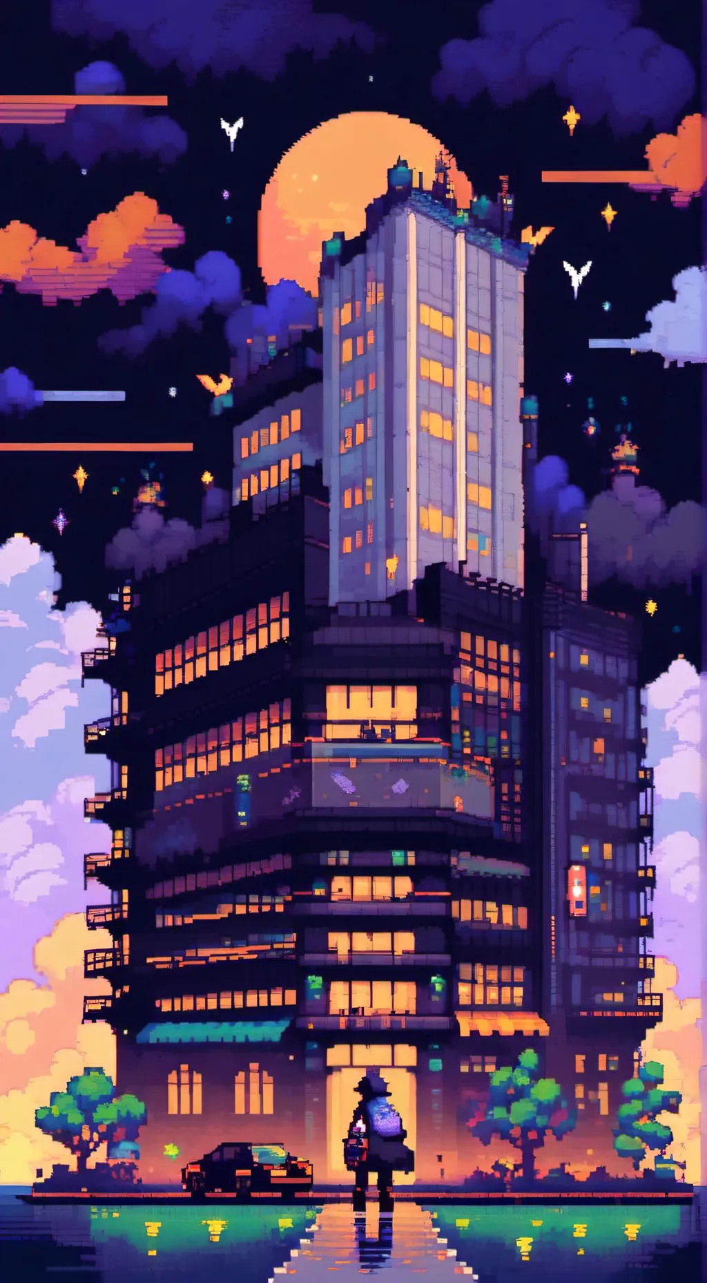 ai character: Glitch!?!? background