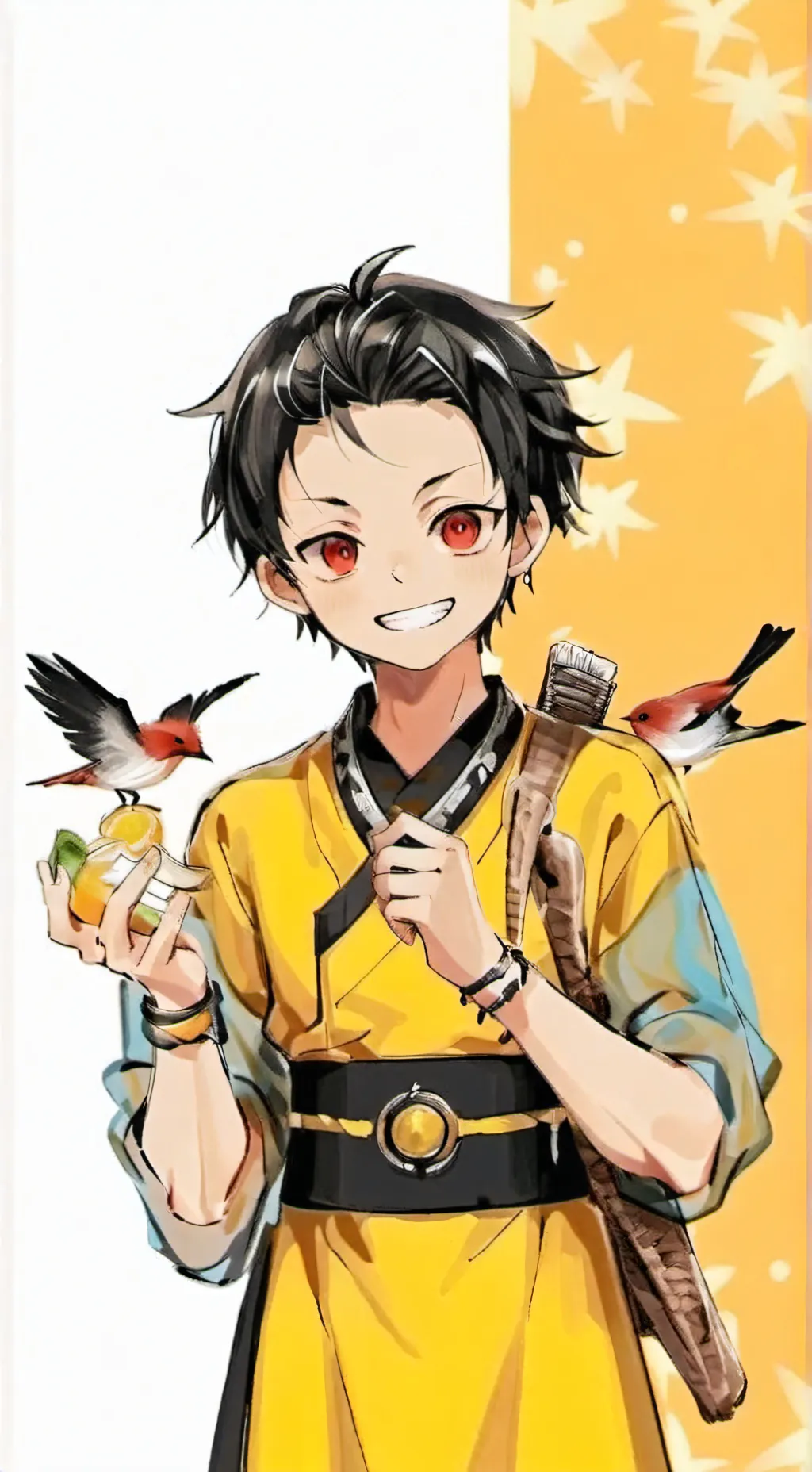 ai character: Kny  background