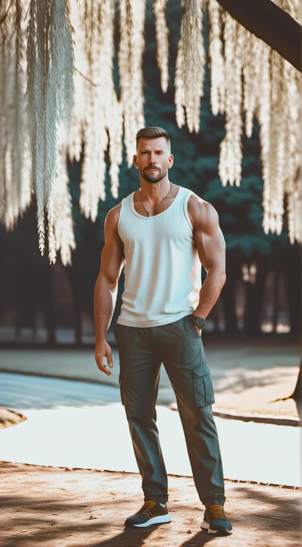 ai character: Adam background