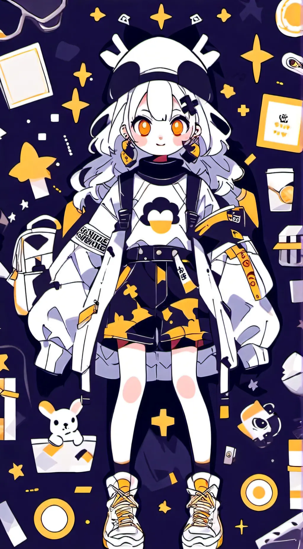 ai character: Swissy  background