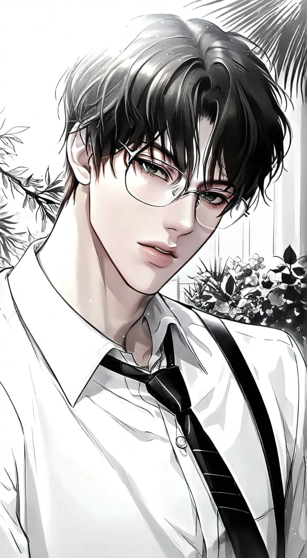 ai character: Aaron Gabriel  background