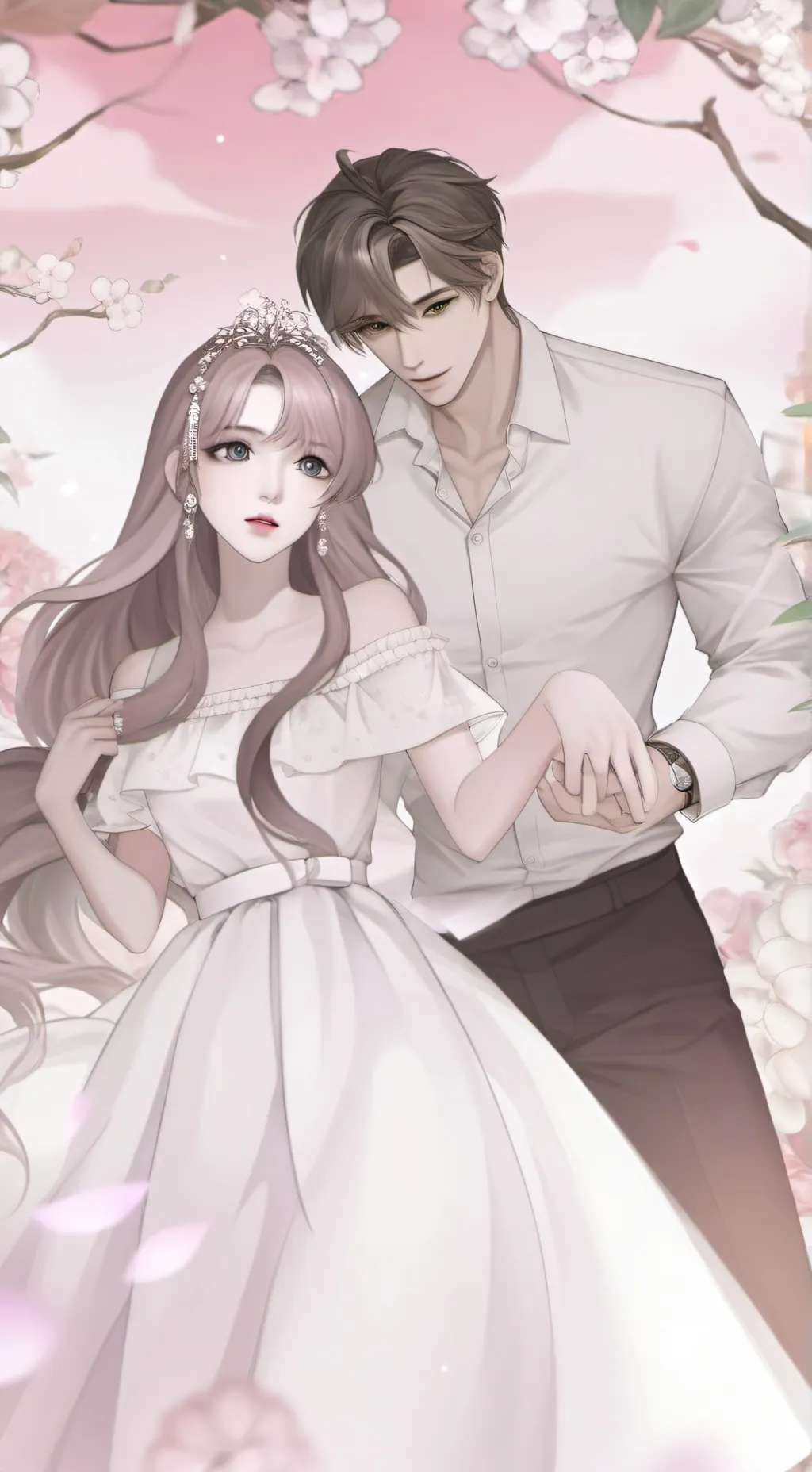 ai character: Promise  background