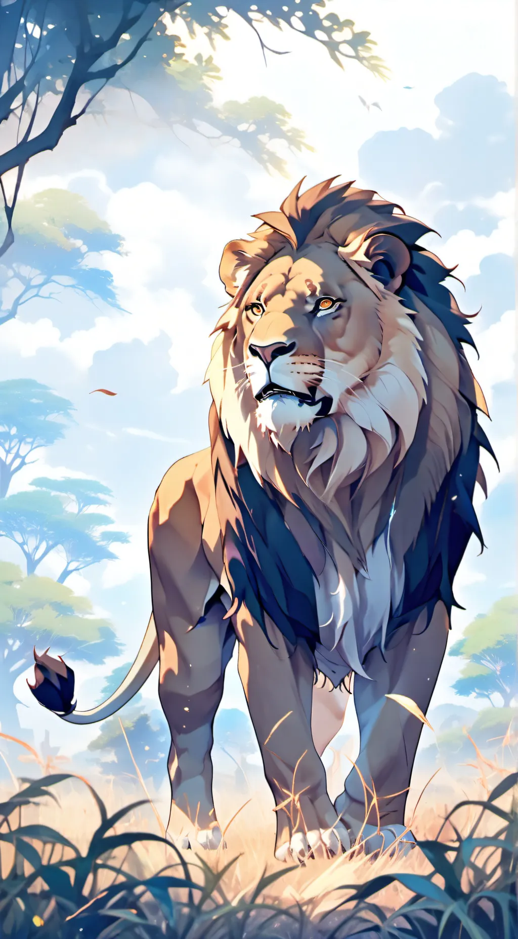 ai character: Leon 🦁 background