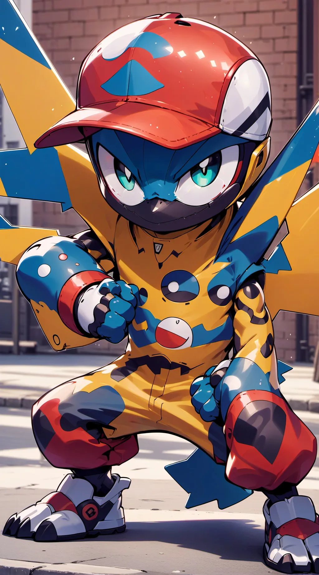 ai character: dandy world pt 2 background