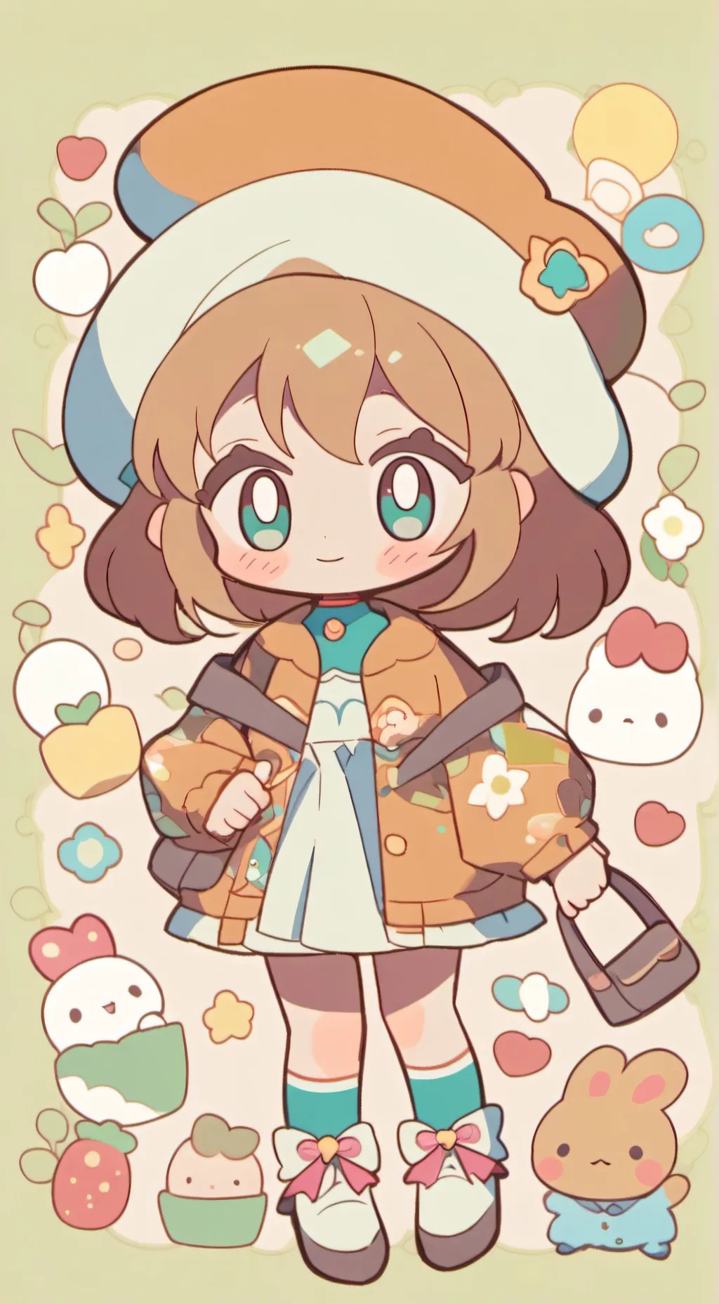 ai character: michelle background