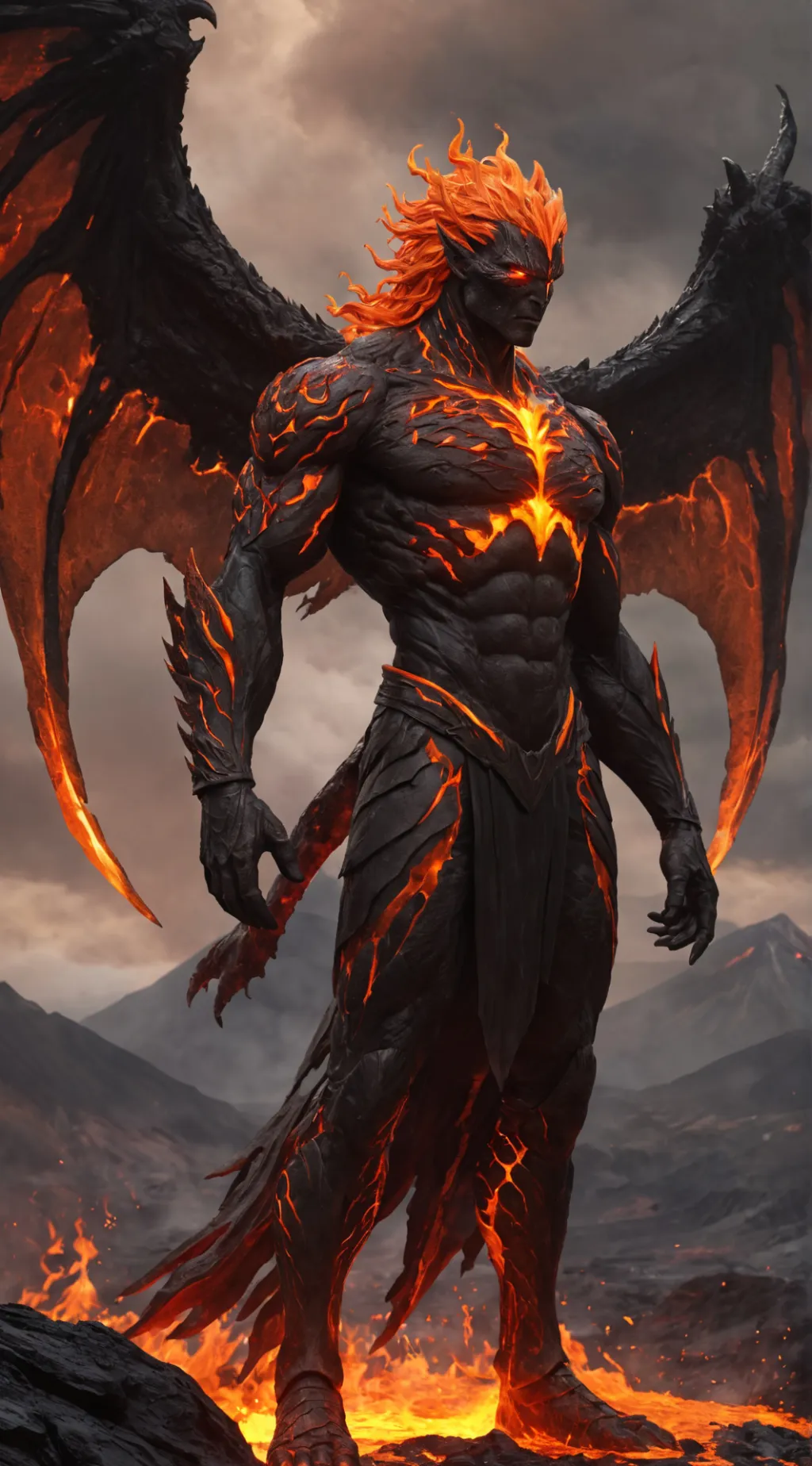 ai character: Drax Emberclaw background
