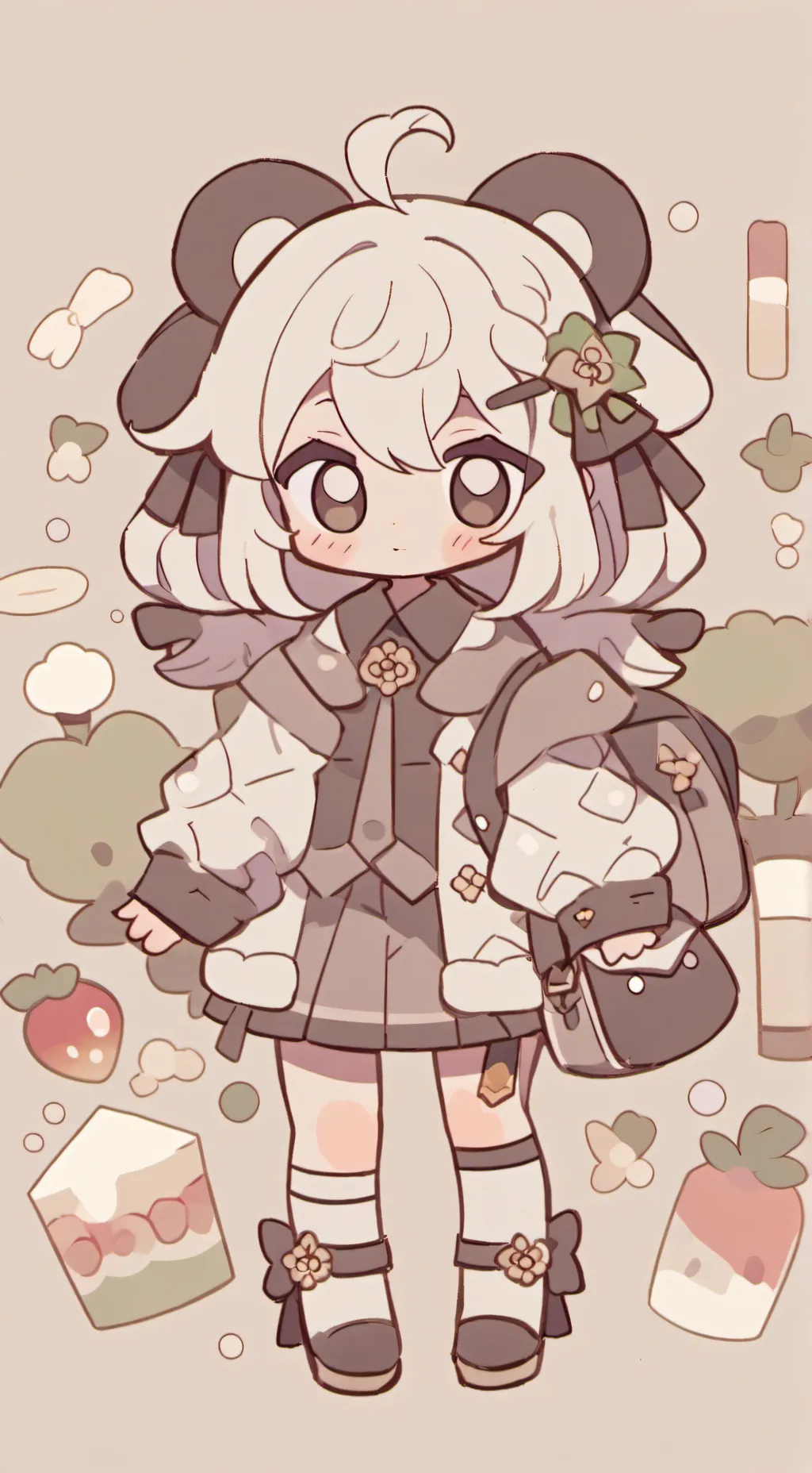 ai character: Bell background