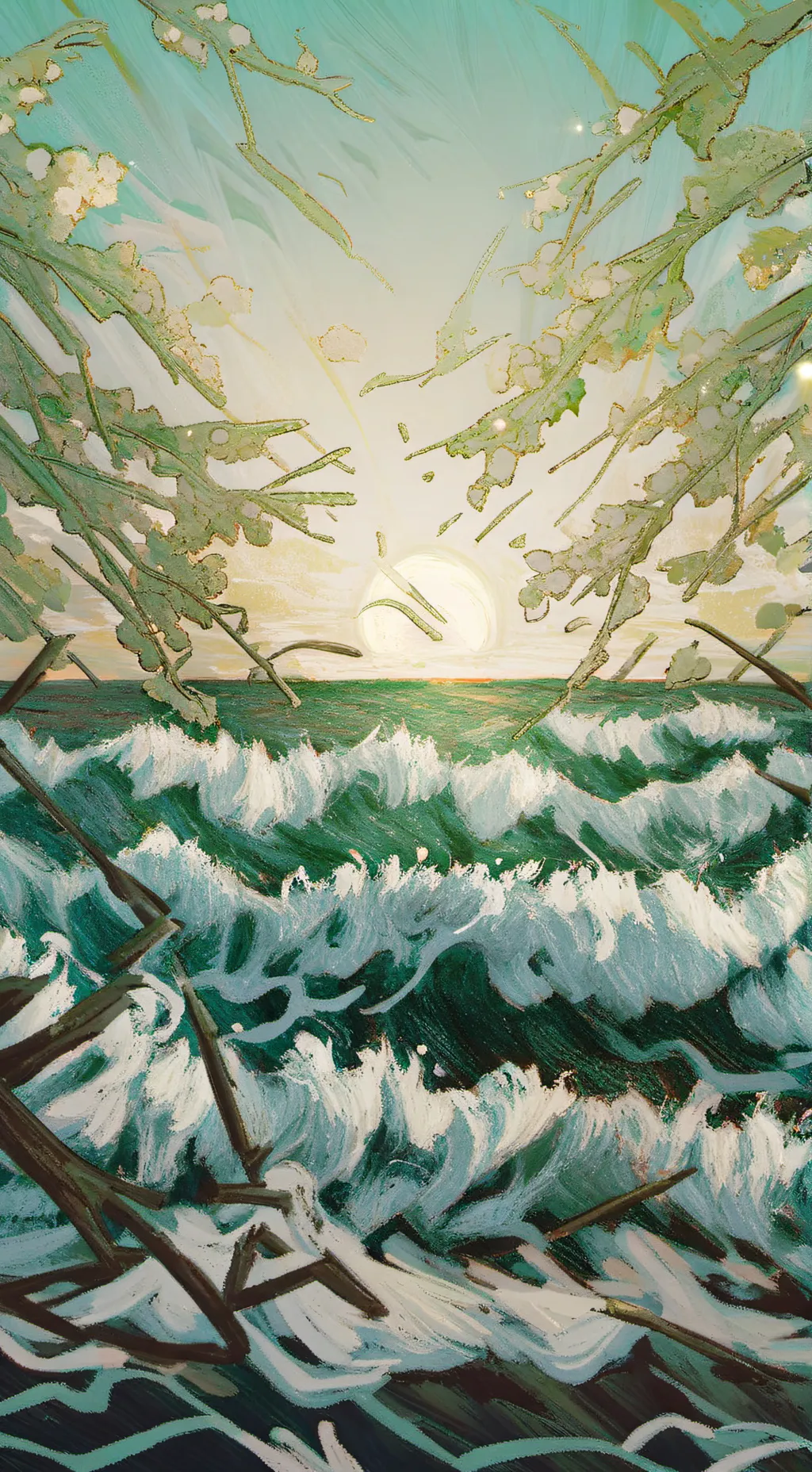 ai character: you are in tv background