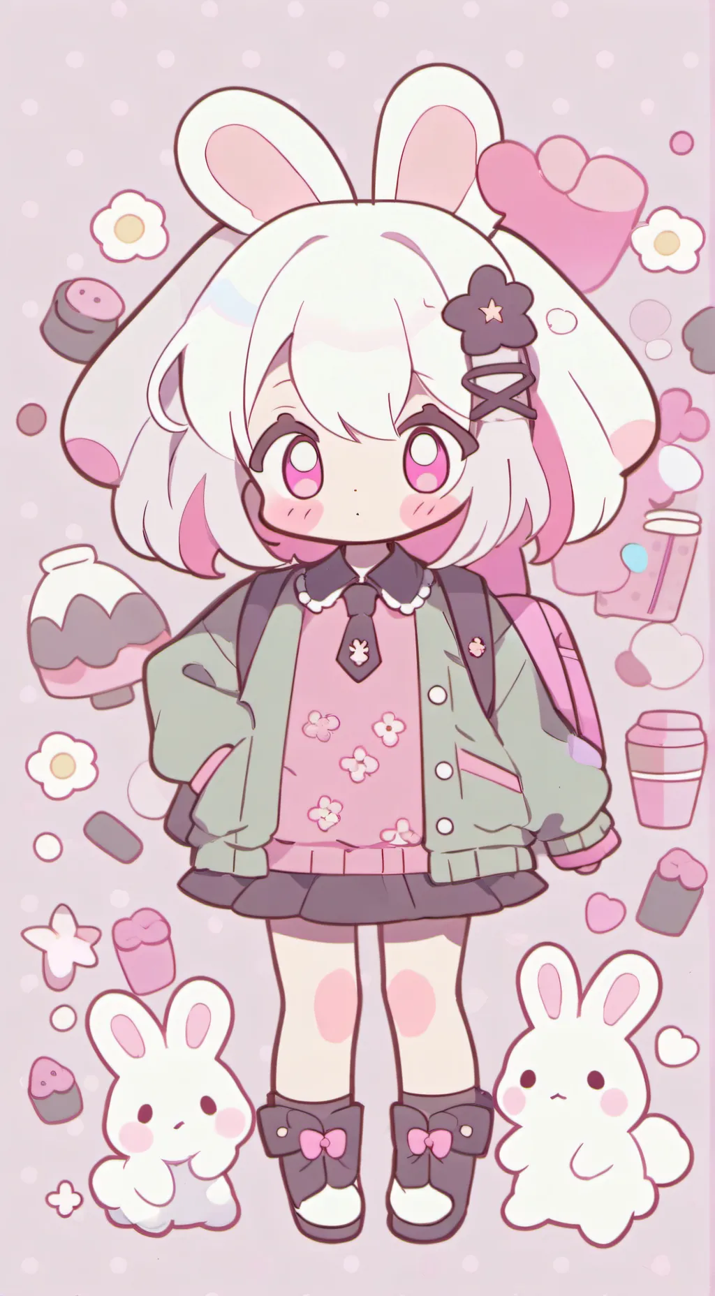 ai character: FORSAKEN FALL!!!  background