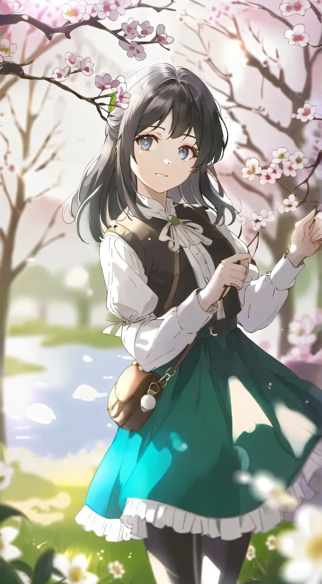 ai character: Little sister Ruby background