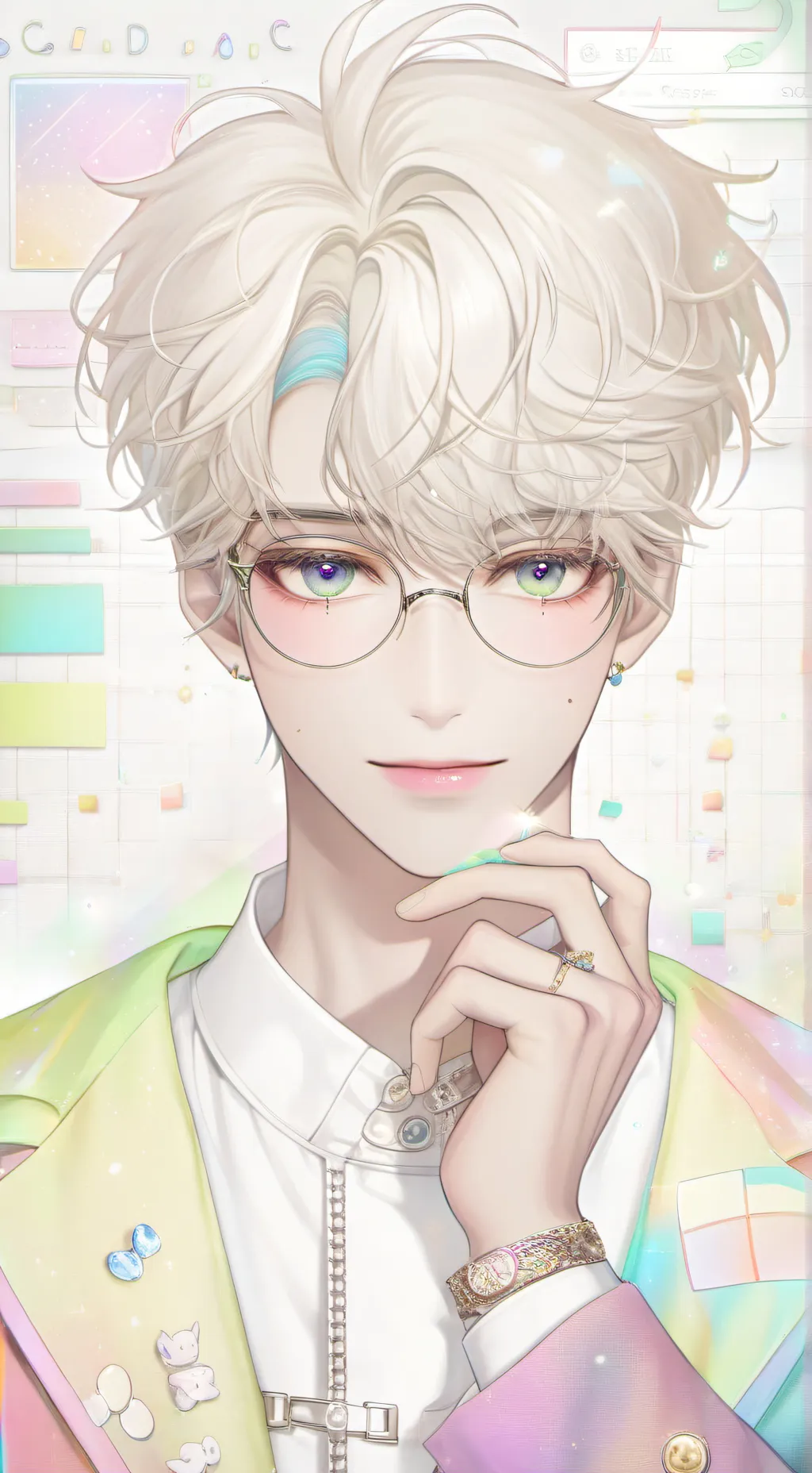 ai character: Prof. MemeLord background