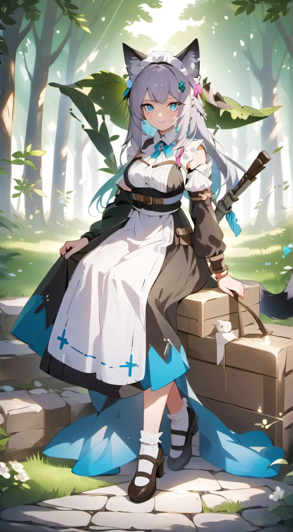 ai character: Screll KaoLan background