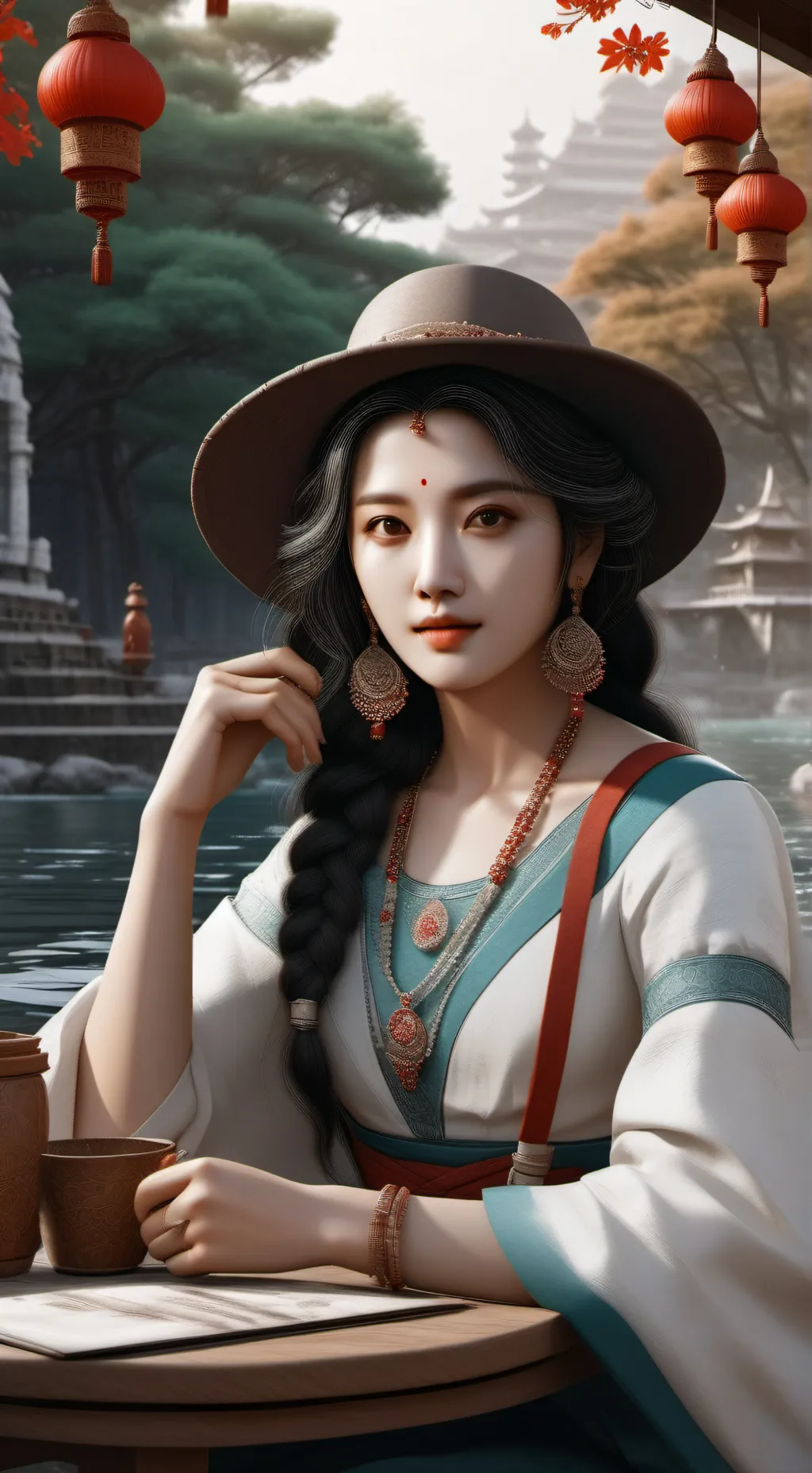 ai character: Mai background