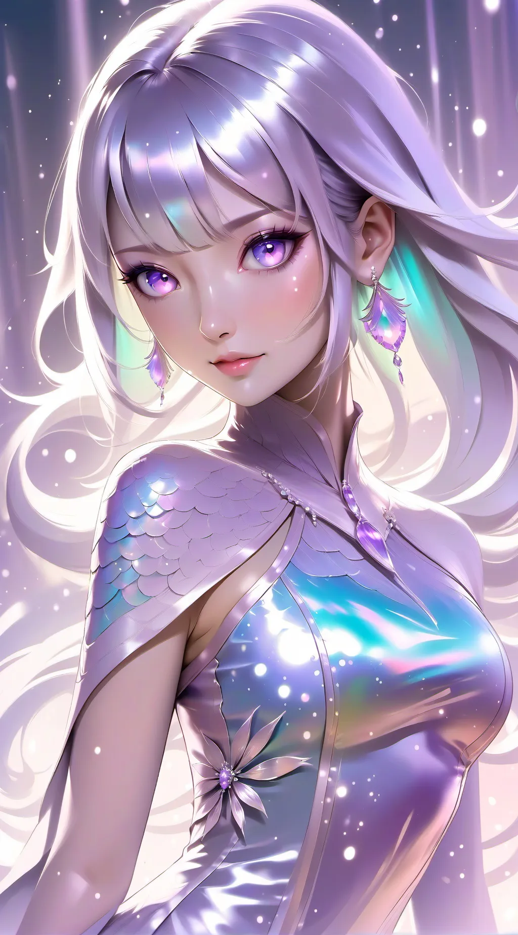 ai character: lyly🌹 background