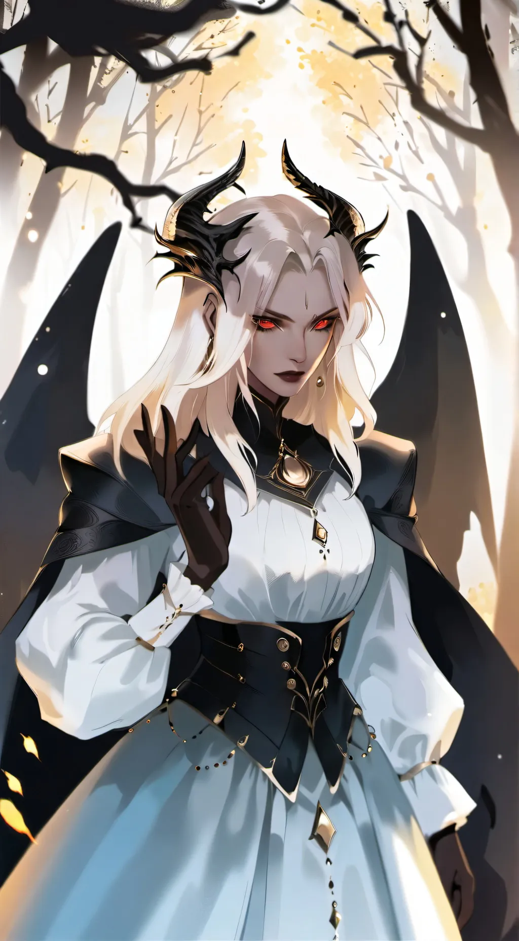 ai character: Every 🖤✨️ background