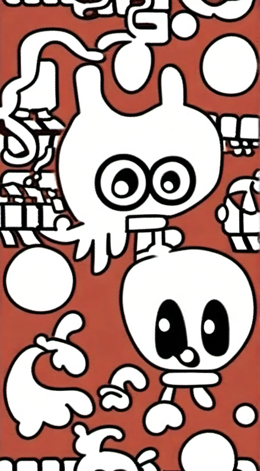 ai character: Cosmo × sprout background