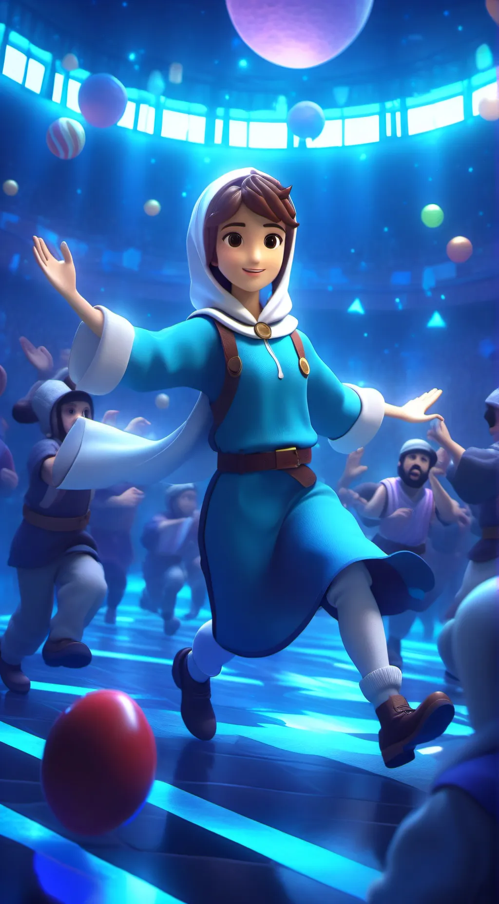 ai character: spacetoon  background