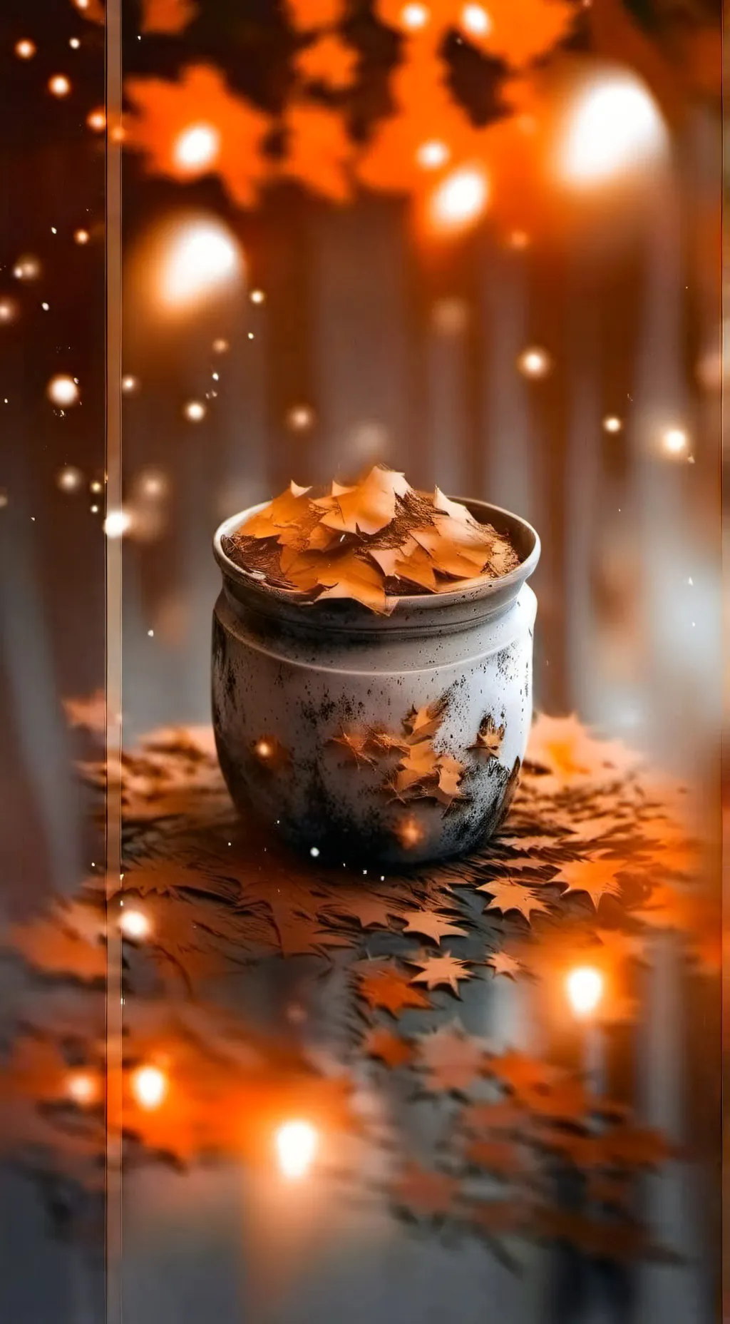 ai character: HH Autumn background