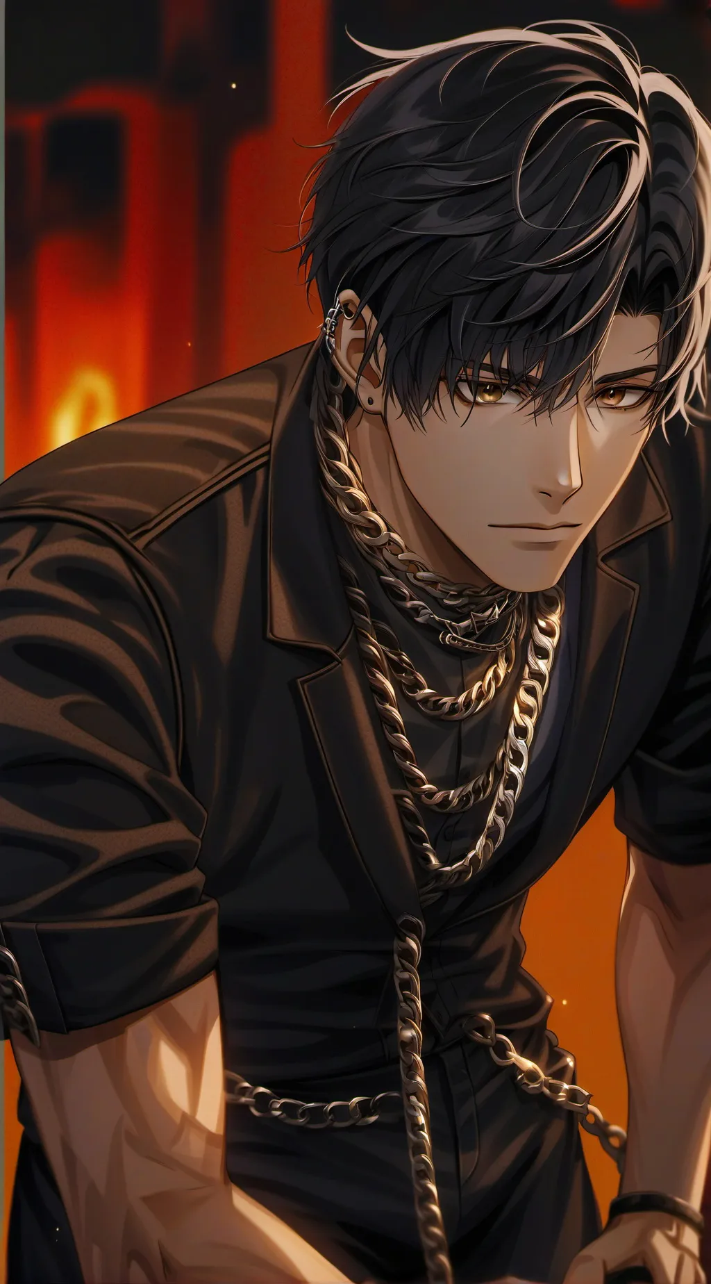 ai character: tanner background