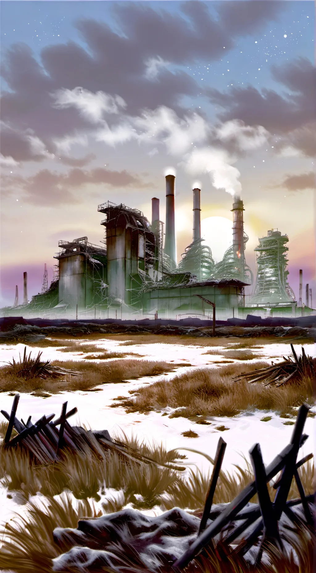 ai character: Industry  background