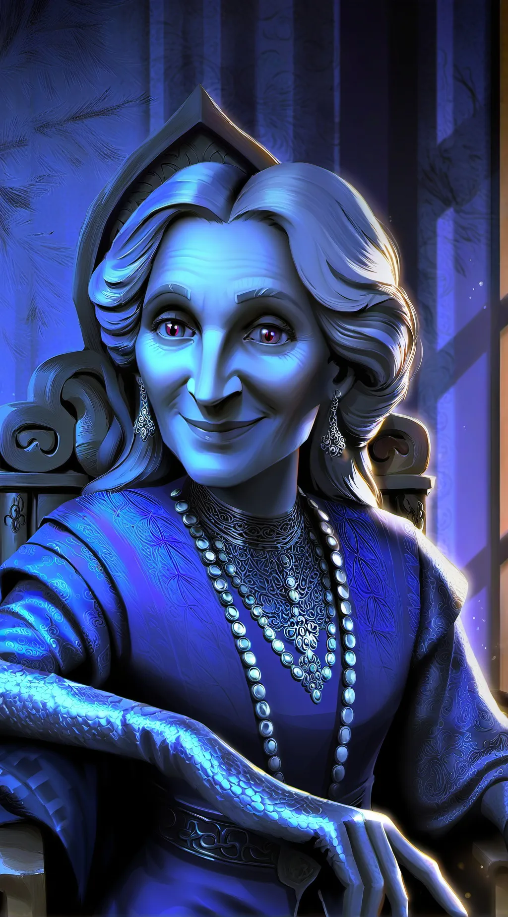 ai character: Margaret background