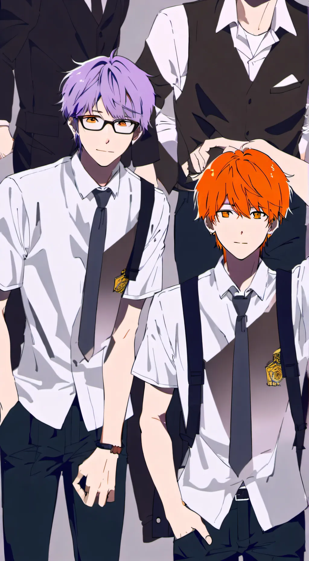 ai character: lankybox background